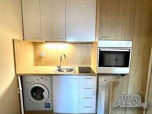 Двустаен апартамент напълно обзаведен с ТЕРАСА. Двустаен апартамент 61 кв.м Обзаведен Непоследен етаж | Апартаменти под наем | Малинова Долина София