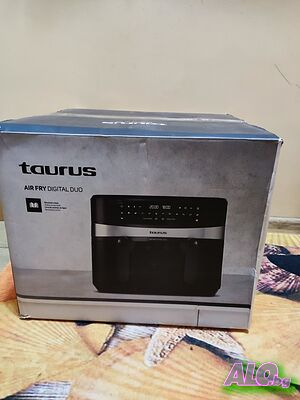 Уред за здравословно готвене TAURUS AF2600D, 9 L ТАЙМЕР, ЧЕРЕН