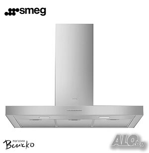 Декоративен аспиратор за стена 90 см Smeg KBT900XE