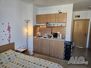 Студио в курортен комплекс Слънчев бряг Едностаен апартамент 30.7 кв.м Тухла 2009 г. 3 етаж | Апартаменти | Слънчев бряг