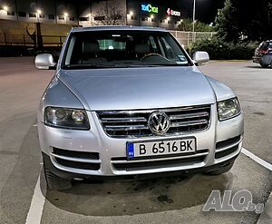VW Touareg 3.0 TDI 4x4 ЛИЧЕН, Кожа-НОВИ ГУМИ и акумулатор.