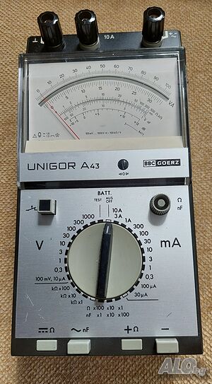 Продавам мултицет UNIGOR А 43, нов