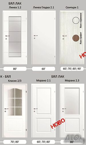 Интериорни ВРАТИ CLASSEN в Ени Глас ЕООД