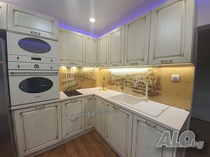 Производство и монтаж на принт стъкла за гръб на кухня ПРОИЗВОДИТЕЛ