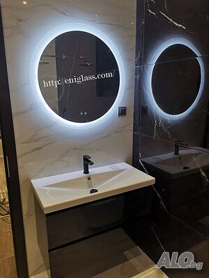 Огледала с LED осветление и нагревател по размер на клиента