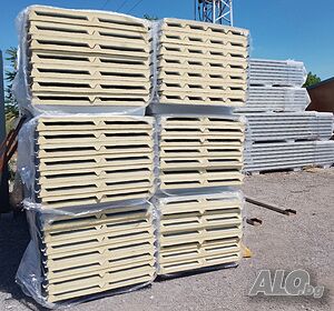Термопанел за покрив бял 40мм дебелина