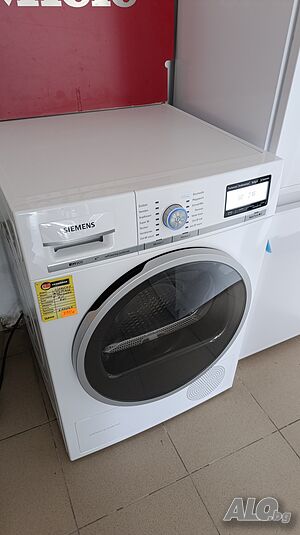 Сушилня SIEMENS IQ 800 клас А++ термопомпа 8кг. Инверторен мотор.