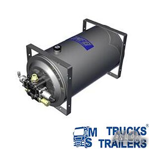 Маслен резервоар 20л с пневматичен разпределител 12V OMFB