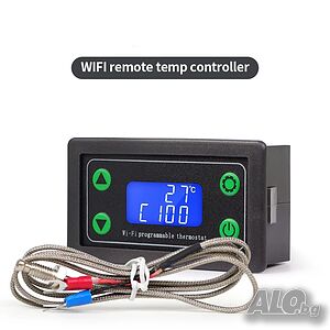 Смарт WiFi, Smart термостат, стаен термостат до 999°С, терморегулатор