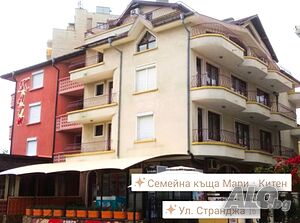 На море в Семейна къща Мари - Китен
