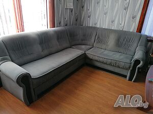Ъглов диван / разтегателен диван