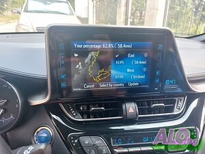 2025 карти Toyota Touch & Go ъпдейт навигация Тойота чрез USB + код