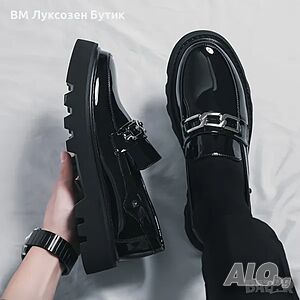 🖤 Мъжки Елегантни Обувки - Елитен Стил 🖤