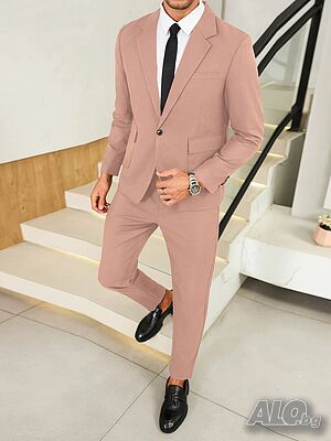 🔝Мъжки Стилен Бизнес Костюм - Slim Fit🔝