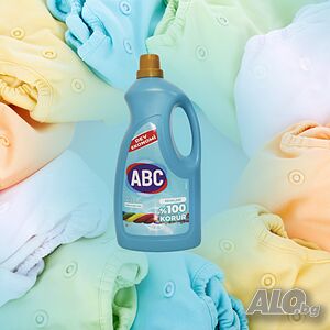 Течен перилен препарат ABC 3L - Ефективно и щадящо пране всеки ден