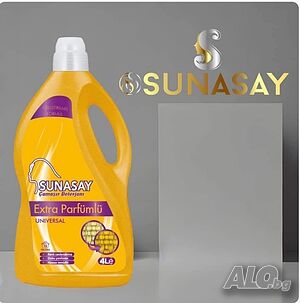 Универсален течен перилен препарат Sunasay - 4L Extra Парфюмиран