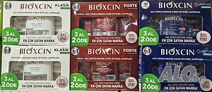 Комплекти от 3 х 300 мл шампоан за здрава коса Bioxcin - Натурална грижа