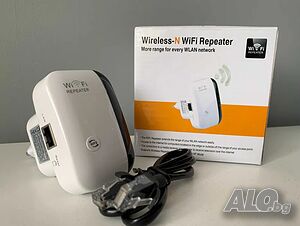 WiFi усилвател за безжичен интернет, до 300Mbps
