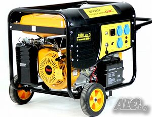 БЕНЗИНОВИ Монофгазен генератор на ток BP 6,5KW BULPOWER PROFESSIONAL