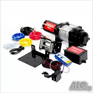 Електрическа въжена Лебедка STRONG MAX 12V-2265 КГ. / 4000LB