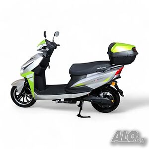 Електрически скутер MaxMotors Power G 3000W Green/Gray