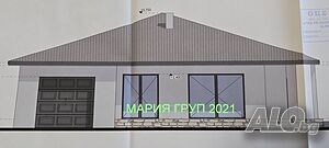 Отличен парцел с готов проект и разрешение за строеж в центъра на с. Орлово, област Хасково!