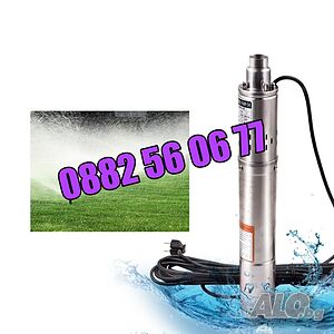 Потопяема сондажна винтова водна помпа 1100W, 3 m3/h, ф 86 мм