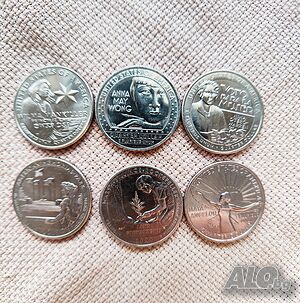 СЕРИЯ монети от програмата American Women Quarters 2022 г.