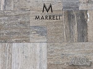 промоция! Травертин silver, caramel, classic Cross Сut. Ven Cut френски сет