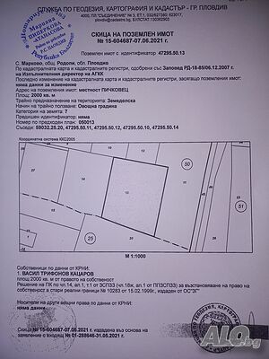 Продава земеделска земя