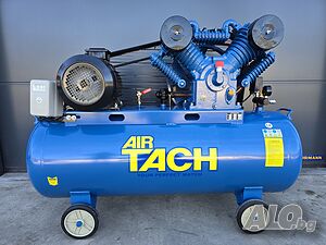 Компресор за въздух 300л.7.5 KW / 10 HР / 12.5 бара. Дебит усилен „TACH -1200л/мин