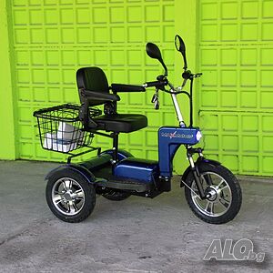 Електрическа триколка A6 LUX+ 1000W с луксозна седалка
