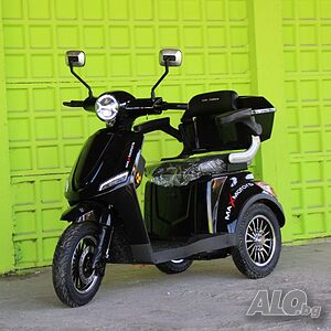 Електрическа Фамозна триколка MaXmotors FM1 1500W - BLACK