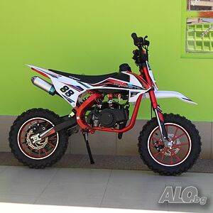 Детски Кросов Мотор 50сс кубика MaxMotors RED с електрически стартер
