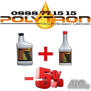Промоция 25 - POLYTRON МТС Добавка за масло 473мл. + POLYTRON GDFC Добавка за бензин и дизел 355мл.