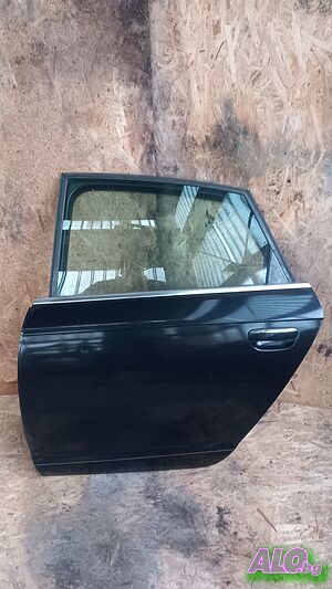 Audi A6 C6 4F седан лимузина задна лява врата LZ9Y PHANTOMSCHWARZ