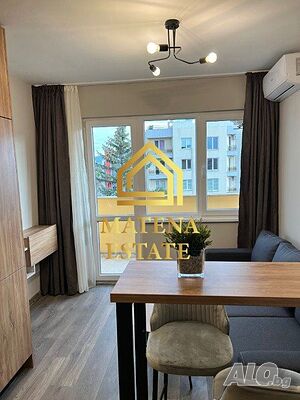 Двустаен апартамент под наем 45 кв.м Обзаведен