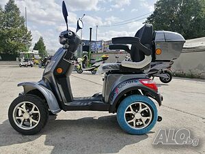 Електрическа четириколка MAXMOTORS 1500W с висок клас батерии ПОДСИЛЕНА - НОВ МОДЕЛ 2025