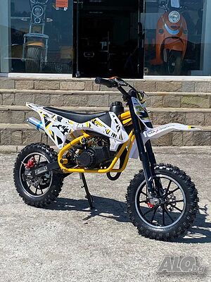Детски бензинов Кросов Мотор 50cc MX Sport -Yellow