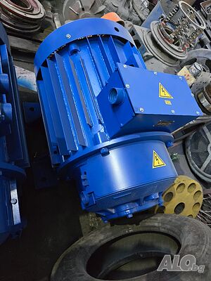 Продавам 100 kW кранов двигател с навит ротор