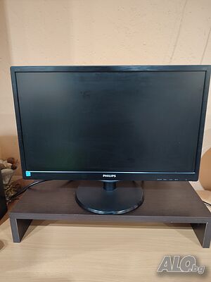 Монитор Philips 21.5”, TN, Wide, Full HD, HDMI, VGA, Черен, 223V5LHSB