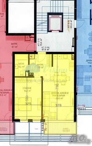 Продажба 2-стаен гр. София - Манастирски Ливади 85m²