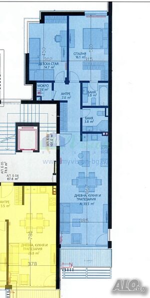 Продажба 3-стаен гр. София - Манастирски Ливади 125m²