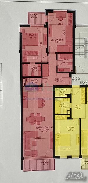 Продажба 3-стаен гр. София - Манастирски Ливади 135m²