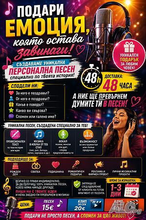 подари песен или клип