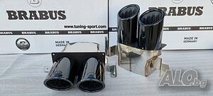 Наркайници за ауспуха BRABUS W223 S-class AMG Line