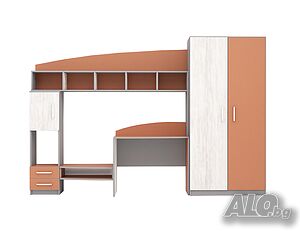 Секция с гардероб Томас - 280 см.