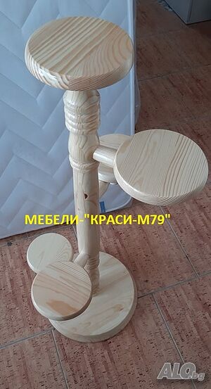 Цветарник 5-ца от дърво