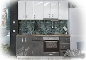 Кухня МДФ Гланц 200