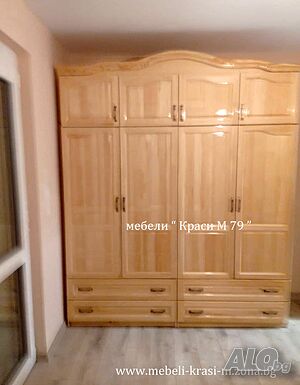 Гардероби от масив, индивидуални поръчки